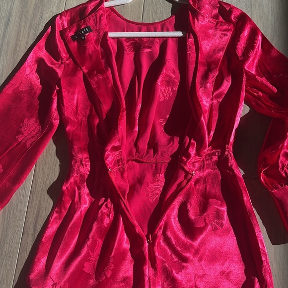 Red Mini 1 State Holiday Dress Size 0 - Picture 9 of 10